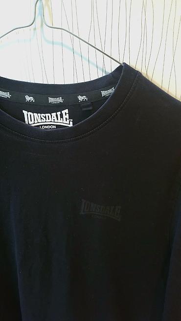 naketano duks: Lonsdale London muška majica dugih rukava, vel s - Boja: crna - Kroj — 2