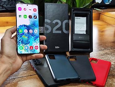 s20: Samsung Galaxy S20 Plus, Б/у, 128 ГБ, цвет - Серый, 2 SIM — 10