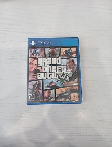 TV və video: PS4 Konsolu Üçün "GTA 5" Oyun Diski Satılır. Diskin xarici tərəfi — 1