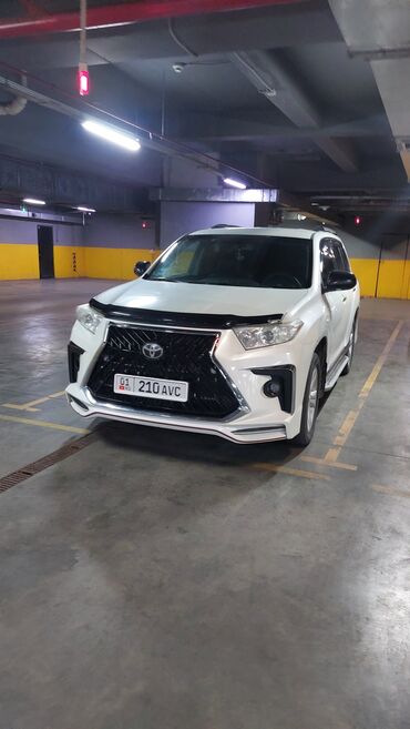 капот на форестер: Белый внедорожник Toyota Highlander, модифицированный. Эта модель