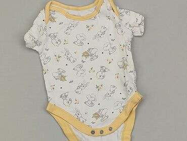spodnie na szelkach dla niemowlaka: Body, George, 3-6 m, 
stan - Dobry