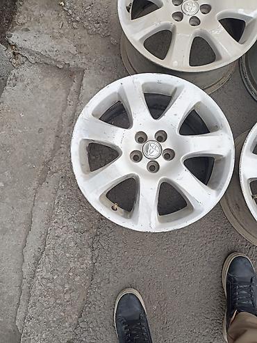 15 disk type 1: Литые Диски R 17 Toyota, Комплект, отверстий - 5, Б/у — 4