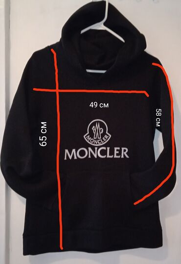 Svitşotlar: Svitşot, Moncler, M (EU 38), rəng - Qara