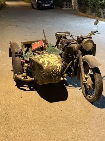 Motosikletlər: Heç bir problemi yoxdur.Rusiya istehsalıdır.Qiymeti 2500 azn — 5