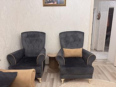 mudur kreslo: 1 divan 2 kreslo .divan bazalidi yeni kimidir qiymət 300 azn real — 1