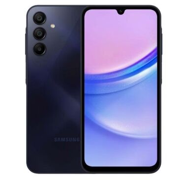 Samsung: Samsung Galaxy A15, Б/у, 128 ГБ, цвет - Синий, 2 SIM