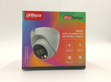 bit birə: 2MP Tam Rəngli Sabit Fokuslu Göz Kürəsi Wizsense Şəbəkə Kamerası Dahua
