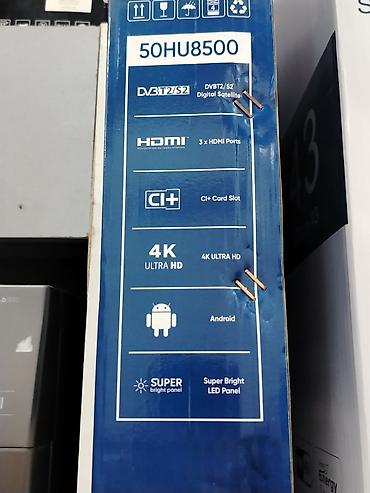 televiziya: Yeni Televizor Neos LED ekran 50" 4K (3840x2160), Ödənişli çatdırılma — 2