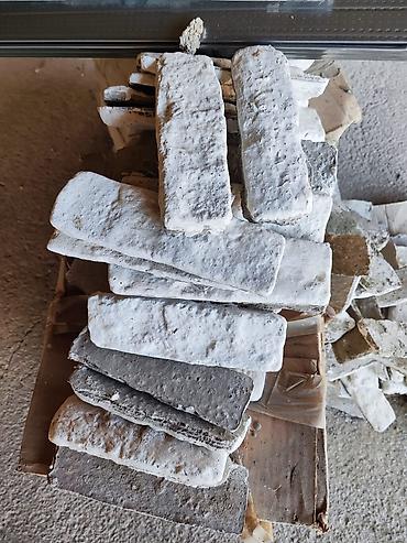 beton panel: Dekorativ daş/“brick” fasad və interyer üzlük panelləri - Material — 1