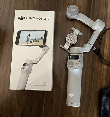 dji osmo mobile 6: DJI Osmo Mobile 7 – smartfon üçün stabilizator - 3 oxlu mexaniki — 1