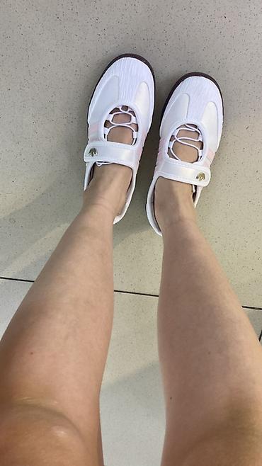 кросовки волейбол: Кроссовки, 36, Adidas, Б/у, цвет - Белый, Самовывоз — 3
