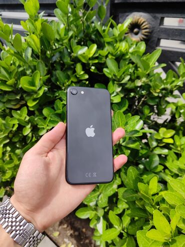 honur telfon: IPhone SE 2020, 64 ГБ, Black Titanium, Отпечаток пальца