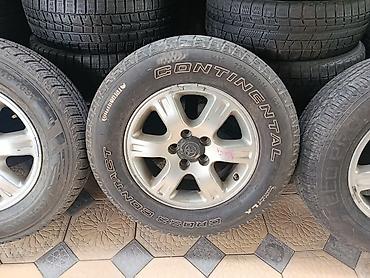 Комплект из 4 колес в сборе на дисках Toyota. - Шины: Continental