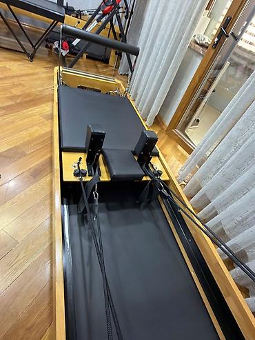 dj controller az: Pilates Reformer + Cadillac kombinə edilmiş trenajor - Möhkəm taxta — 4