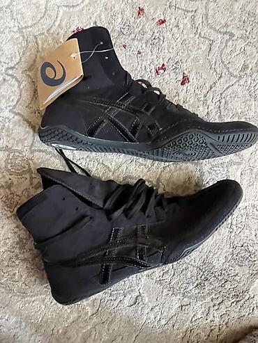 foot patch: Борцовки ASICS, цвет черный - Тип: обувь для борьбы/грэпплинга/самбо — 3