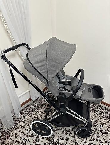 cybex priam: Коляска прогулочная Cybex Priam (серый меланж) - Сиденье реверсивное — 4