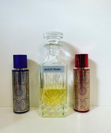 Ətriyyat: Məhsul: Ətir yağlarından doldurulan sprey ətirlər Təqdim olunan — 4