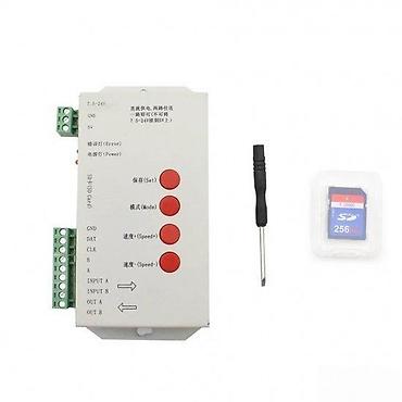 solar: K-1000c T-1000S kontroler RGB SD32GB WS2812b, 2811,APA102. K-1000C — 2