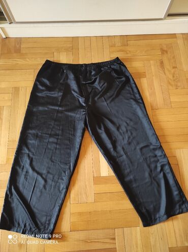 1088 oglasa | lalafo.rs: Crne zenske pantalone iz uvoza. Veličina 52/54. Poluobim struka 51 do