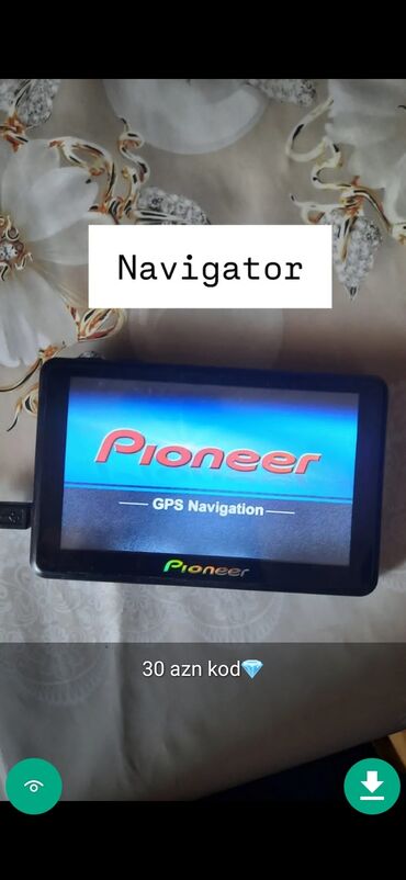 gps navigator baku: Naviqator masin üçün şəkildə qiymət məlumat qeyd olunub unvan Gence