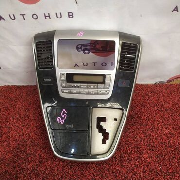 Другие автозапчасти: Центральная консоль Toyota Alphard AHR20 2004 (б/у) САЛОННЫЕ ДЕТАЛИ -