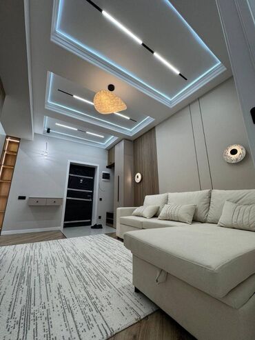 квартиры в кок жар: 2 комнаты, 47 м², Элитка, 7 этаж, Дизайнерский ремонт