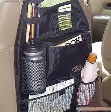 Другие аксессуары для салона: Органайзер для машины. Очень удобно для мам с детьми. Качество — 7