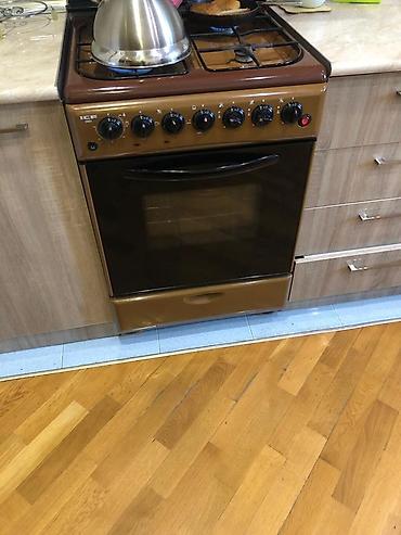 turk sobasi fransa: ICF 5601 qaz sobası və plitə(Yaxşi vəziyyətdə) - 4 qaz ocaqlı üst — 3