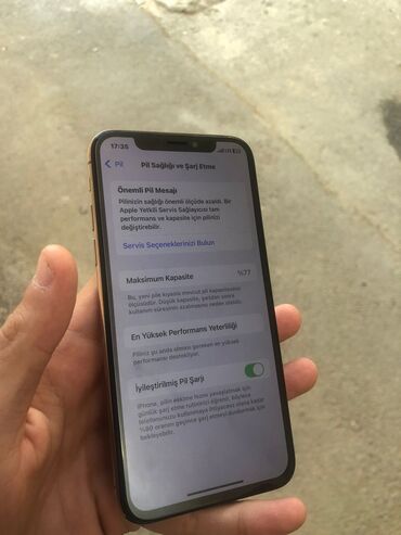 iphone 12 mini ekran: IPhone Xs, 64 GB, Qızılı, Face ID