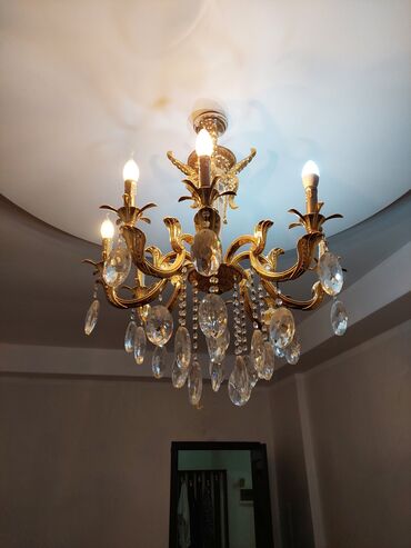 çılçıraq qiymətləri: Çılçıraq, 8 lampa, Xrustal