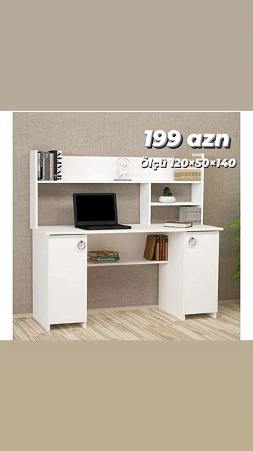 metbex masa: *Məktəbli yazı masası* *Yeni sifarişlə hazırlanır* *Ölçü 120 ×50×140