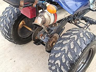 daewoo damas kredit: ATV / Kvadrovelosiped – mavi rəng - 4 təkərli off-road kvadro, ön — 7