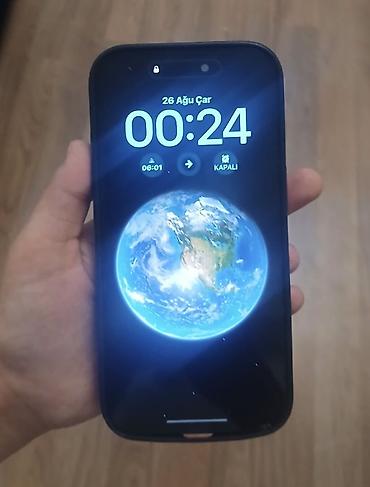 Mobil telefon və aksesuarlar: IPhone 16 Pro, 256 GB, Black Titanium, Barmaq izi, Face ID, Simsiz şarj — 2
