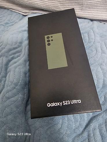 galaxy folder: Samsung Galaxy S23 Ultra, Б/у, 256 ГБ, цвет - Зеленый, 2 SIM — 1