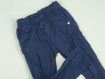 Material trousers, H&M, 4-5 years, 104/110, condition - Very good