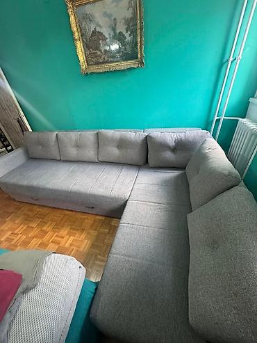 tablom: Ugaona garnitura na razvlačenje – očuvana Prodaje se očuvana ugaona — 3