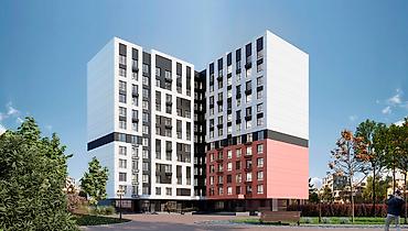 Продажа квартир: 2‑комнатная квартира в современном жилом доме. Общая площадь — 72,37 — 1