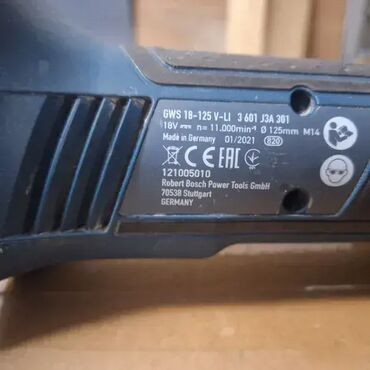 Akumulatorske brusilice: Bosch Aku Brusilica GWS 18-125 VL-I 🔧 Poreklo: Nemačka proizvodnja 🇩🇪 na lalafo.rs — 10 Akumulatorske brusilice: Bosch Aku Brusilica GWS 18-125 VL-I 🔧 Poreklo: Nemačka proizvodnja 🇩🇪 — 10