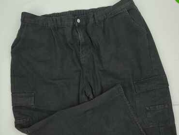 spodnie ze stringami: Shein, Spodnie cargo damskie, rozmiar 6XL