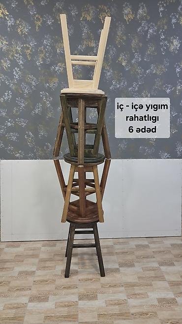 mur mur qiymeti: Çox əla taburetlərdir. Taxta işləmədir. Əl işidir. Qiymət çox — 5
