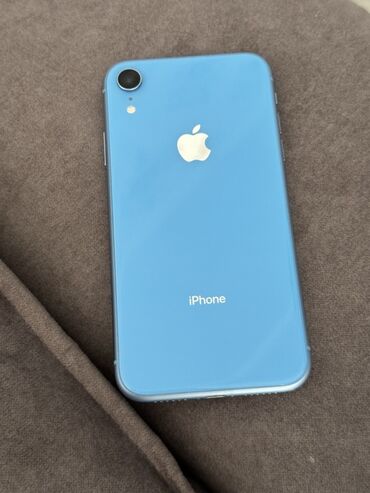 Apple iPhone: IPhone Xr, Б/у, 64 ГБ, Синий, 79 %