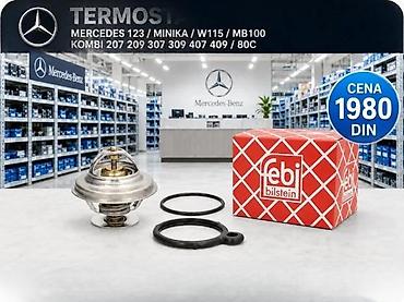 Termostati: MERCEDES 123 MINIKA W115 TERMOSTAT KOMBI MB100 | Termostat mercedes — 2