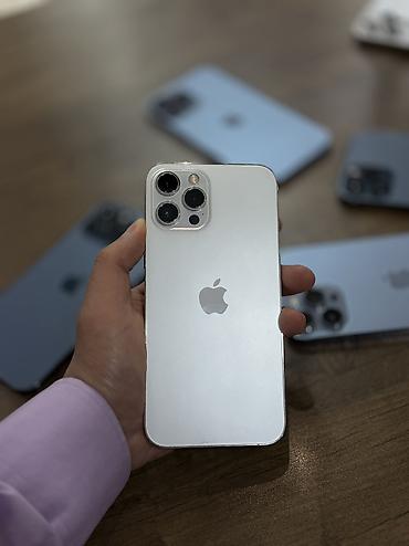 IPhone 12 Pro Max, 256 GB, White Titanium, Zəmanət, Face ID, Sənədlərlə lalafo.az -da IPhone 12 Pro Max, 256 GB, White Titanium, Zəmanət, Face ID, Sənədlərlə