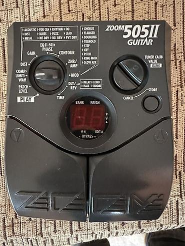 tuner satisi: ZOOM 505II Guitar – çoxfunksiyalı gitara prosessoru - Gitara üçün — 1