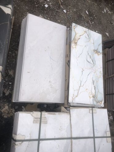 Kafel və metlax: Mərmər effektli keramika plitələr 9 azn km (010-315-51-04) - — 11