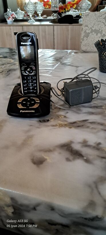 telefon sogutucu: Stasionar telefon Panasonic, Simsiz, İşlənmiş, Ünvandan götürmə