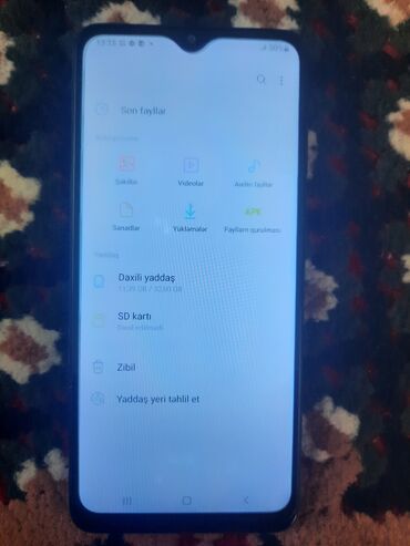 telefon aliram: Samsung Galaxy A12, rəng - Qara, İki sim kartlı