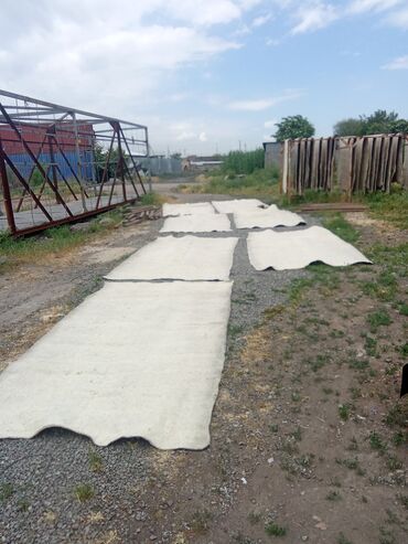 Комплектующие для юрт: Войлок юрта размер длина 3.80 шрина 1.90 толщина 1.5 см боз үйдүн — 11