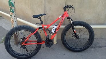 русский язык 6 класс учебник баку: Crosser fatbike velosiped - Korpus: Alüminium çərçivə, qırmızı rəng