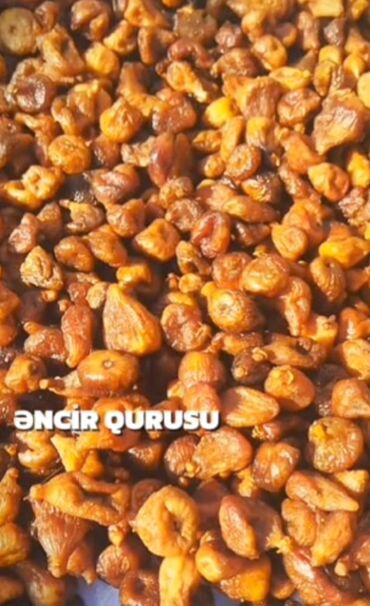 Digər qida məhsulları: Əncir qurusu